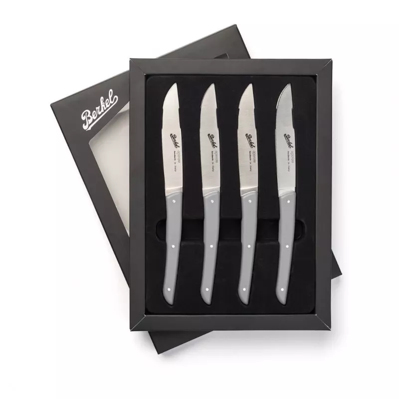 Berkel Conjunto de facas de bife 4 peças cor cinzenta