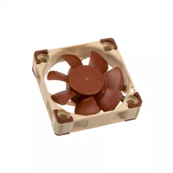 Ventoinha Noctua NF-A4x10 PWM 40x10 mm, 12 V, PWM, 1000–5000 RPM, 8,9 m³/h, rolamento SSO, vermelho/bege