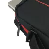 Mala top loader Esperanza SALERNO 39,6 cm (15,6) preta, vermelha