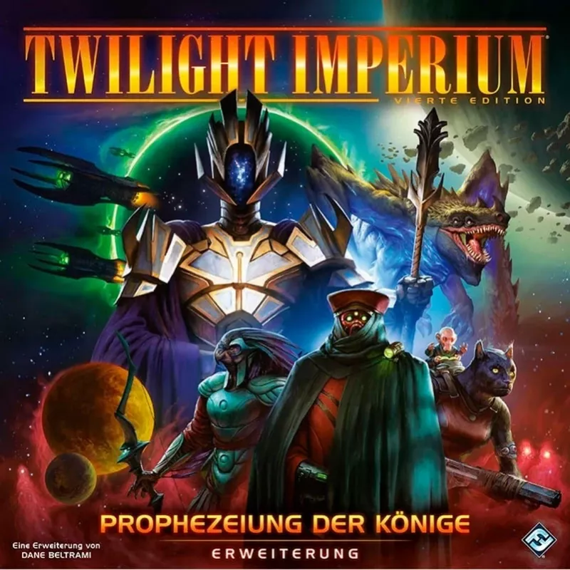Twilight Imperium 4.ª Edição - Prophecy of Kings, expansão de jogo de tabuleiro