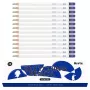 Conjunto de lápis de esboço Arrtx Drawing 2B, 14 peças – lápis de grafite para esboço