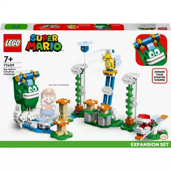 Brinquedo de construção LEGO Super Mario 3 figuras de adversários 71409 — Boomerang Bruder & Piranha-Pflanze