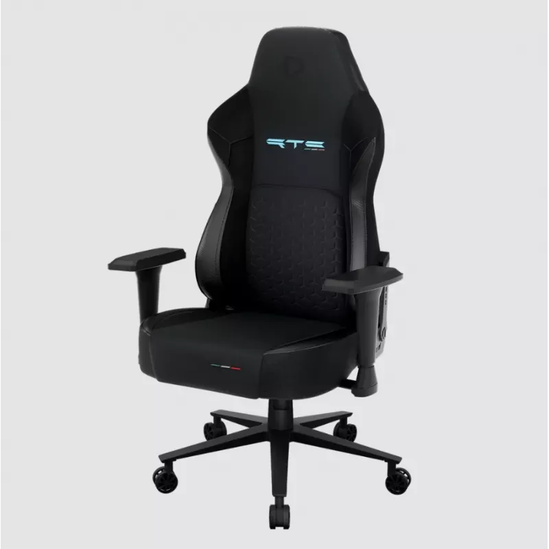 ONEX RTC ErgoGlide Alcantara cadeira gaming, preta