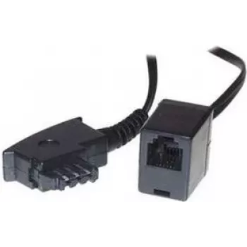S/CONN 0,2 m TAE-F - RJ11 preto ShiverPeaks TC 71020