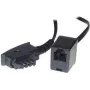 S/CONN 0,2 m TAE-F - RJ11 preto ShiverPeaks TC 71020