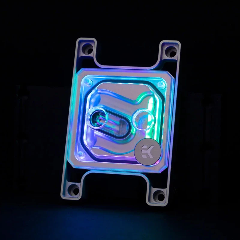Refrigerador de água EK Water Blocks EK-Quantum Magnitude D-RGB AM4/5 - níquel + acrílico