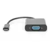 Adaptador USB-C para VGA DIGITUS DA-70853, Full HD 1080p, preto