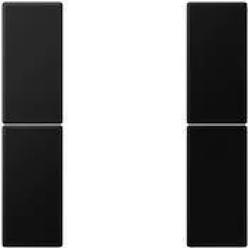 Jung conjunto de teclas completo 2 vias LS502TSASWM (LS502TSASWM)