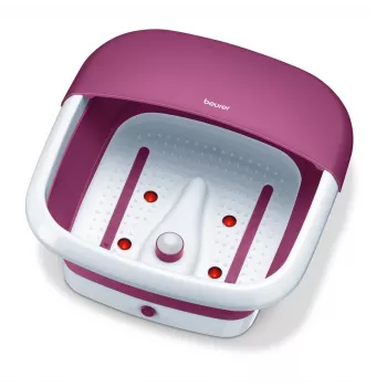 Banho de pés com bolhas Beurer FB 30 com função de bolhas e calor – massajador de pés, aquecimento e massagem por bolhas