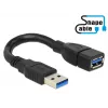 Cabo USB DeLOCK 0,15 m 2xUSB3.0-A
