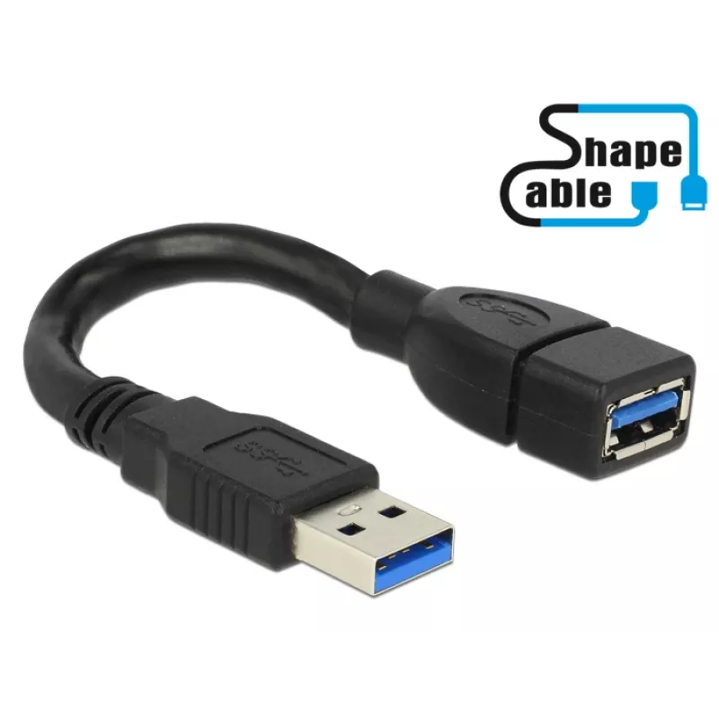 Cabo USB DeLOCK 0,15 m 2xUSB3.0-A
