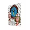 Relógio de parede NeXtime 8167 Delux Diner, 43x43 cm, multicolor