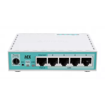 Router com fios Mikrotik hEX Gigabit Ethernet Branco