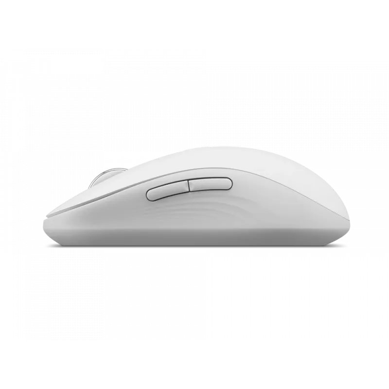 Rato Lenovo Yoga ambidestro Bluetooth ótico 4000 DPI branco, 8 botões, roda