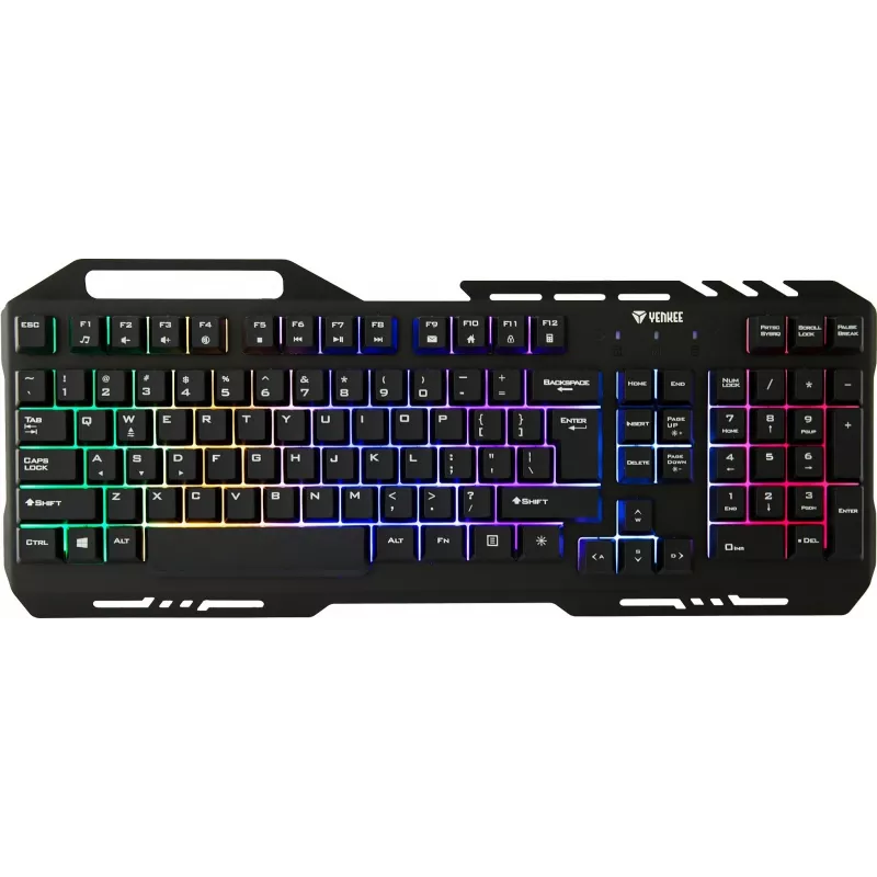 Teclado YKB 3200 SHADOW metal, LED