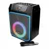 Sistema de áudio MB08.2 PLL FM USB/SD/BT Karaoke LED