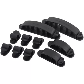 LogiLink KAB0039 abraçadeiras pretas 10 unid.