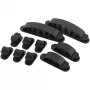 LogiLink KAB0039 abraçadeiras pretas 10 unid.