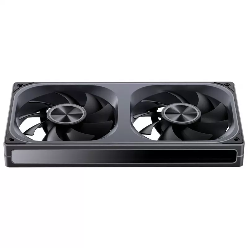 Ventoinhas de caixa 120mmx2 ARGB PWM, Jonsbo ZA-240 Infinity Mirror 240mm preto