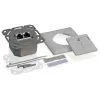 VALUE Tomada Cat.6a, 2x STP, encastrar, horizontal, branco (25.99.8490)