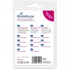 MediaRange - Pen USB - 256 GB - USB 3.0 - Preto, Prateado (MR919)