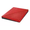 WD My Passport WDBYVG0020BRD - Disco rígido - encriptado - 2TB - externo (portátil) - USB3.0 - AES de 256 bits - vermelho (WDBYVG0020BRD-WESN)