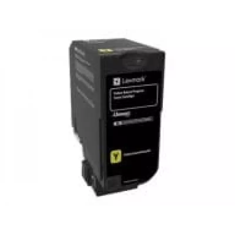 Lexmark 74C20Y0 cartucho de toner, amarelo, 3000 páginas