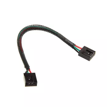Cabo Aqua-Computer 4 pinos 15 cm (Molex 4 pinos para Molex 4 pinos)
