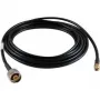 Cabo coaxial ALLNET ANT-CAB-RSMA-N-500 R-SMA tipo N 5 m preto