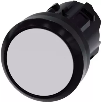 Siemens 3SU10000AB600AA0 - Plástico - IP66 - IP67 - IP69 - IP69K - Preto - Branco - EAC - UL - cUL - 2,2 cm - 29,5 mm