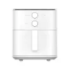 Fritadeira de ar quente Xiaomi MAF13 — 6 L, 1550 W, 12 programas, 80–200 °C, recipiente antiaderente removível, branca