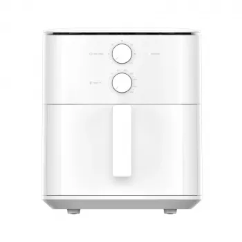 Fritadeira de ar quente Xiaomi MAF13 — 6 L, 1550 W, 12 programas, 80–200 °C, recipiente antiaderente removível, branca