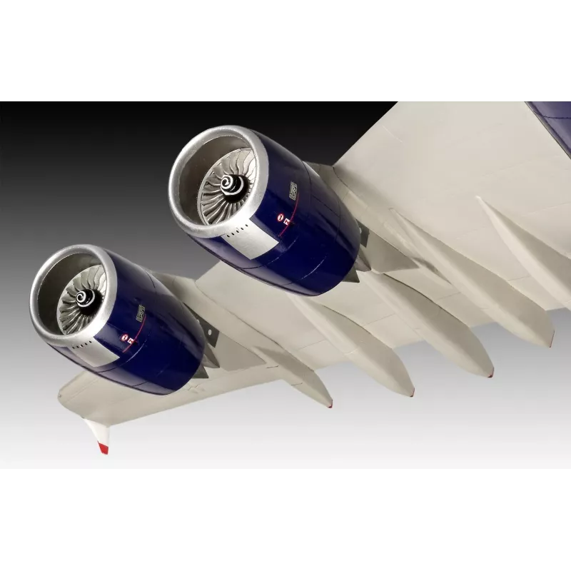 Revell 03922 Airbus A380-800 British Airways kit de modelismo em plástico, 1:144