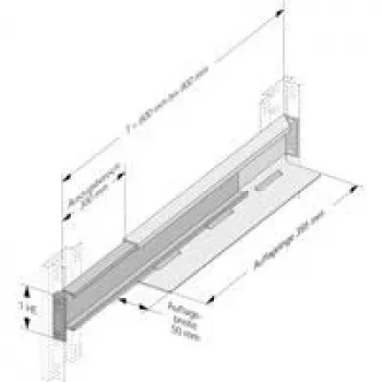 APRA apraNET - calha para rack - 48,3 cm (19 polegadas)