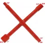 Chave de cruz para sanitários KS TOOLS, 7 funções (116.6000)