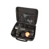 BLOW Wave 4000 44-340# pistola de massagem, 30 velocidades, 10 acessórios, 100 W, ecrã tátil LCD, USB-C, preta