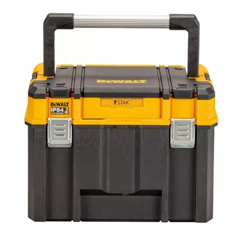 Mala funda DeWalt DWST83343-1 TSTAK 2.0, policarbonato, preto/amarelo, 440x333x323 mm