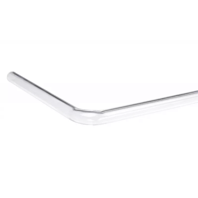 Alphacool ROH1020312 HardTube 16/11 mm tubo de vidro borossilicato, ângulo de 90°, 20/40 cm, transparente