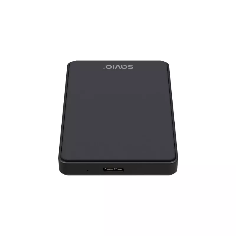 Caixa para disco rígido/SSD SAVIO AK-65 preto 2,5 polegadas SATA USB 3.0 5 Gbit/s Micro-USB