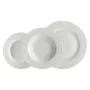 Conjunto de 12 pratos com rebordo