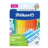 Pelikan 822336 - 30 cores - cores mistas - ponta redonda - 0,6 mm - cores mistas - tinta à base de água (822336)