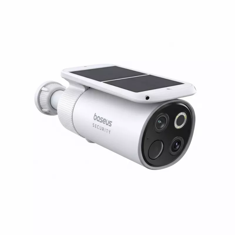 Baseus S1 Pro Outdoor Dual 3K kit de videovigilância para exterior (2 câmaras), branco