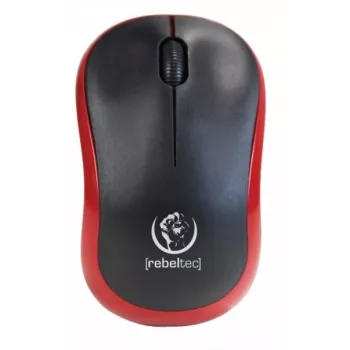 Rato ótico sem fios Rebeltec METEOR vermelho RBLMYS00049 USB