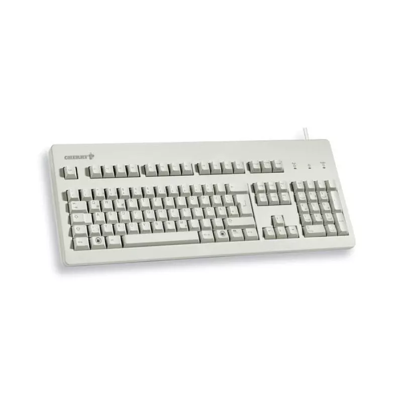 Teclado CHERRY G80-3000 Universal USB QWERTZ Alemão cinzento