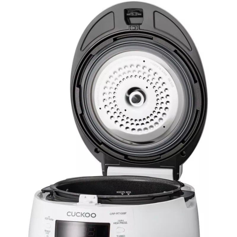 Cuckoo CRP-RT1008F, branco, 1,8 l, alumínio, LED, botões, 1,2 m