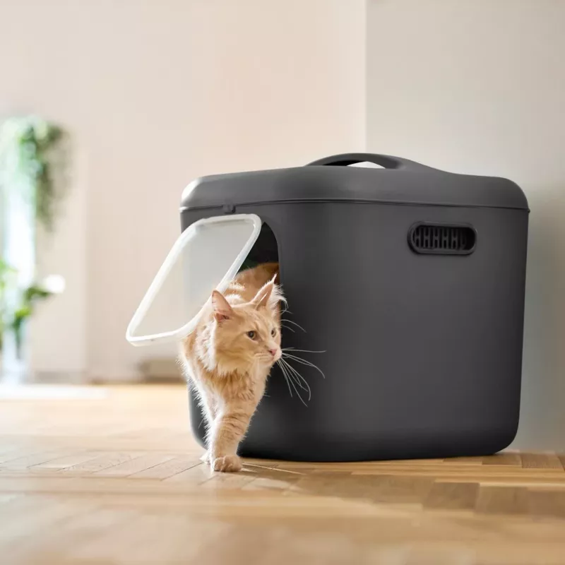 ROTHO White XL antracite - caixa de areia para gatos