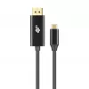 Cabo USB-C para DisplayPort TB AKTBXVDUSBCDP2B 2 m – preto