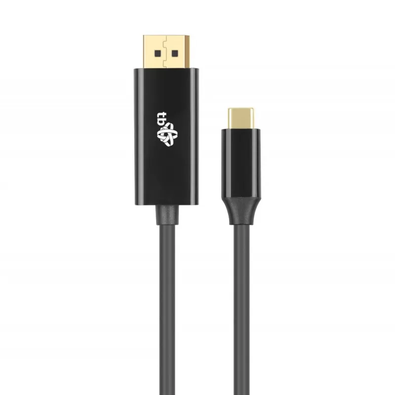 Cabo USB-C para DisplayPort TB AKTBXVDUSBCDP2B 2 m – preto