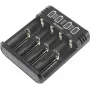 VOLTCRAFT BC4 carregador de células cilíndricas LiIon, NiMH Mignon (AA), Micro (AAA), Baby (C), Sub-C, 10440, 16340, CR-123A, 17335, 17500, 17670, 18490, 18650, 21700, (VC-14263380)