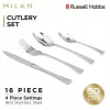 Conjunto de talheres Russell Hobbs RH02229EU7 – 16 peças em aço inoxidável